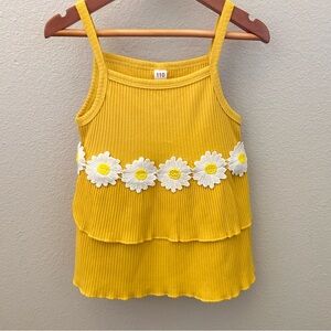 ✨Toddler Girls Ruffle Cami Tank size 5T